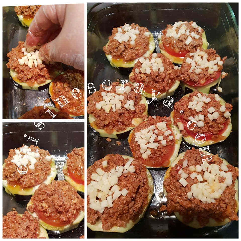 Aubergine burger