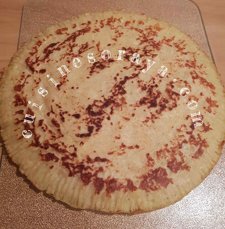 Galette de pomme de terre farcis au jambon de dinde-fromage