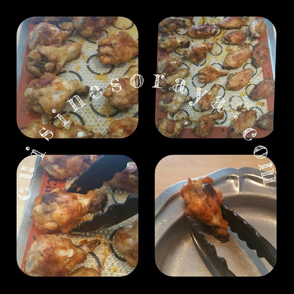 Ailes de poulet au four