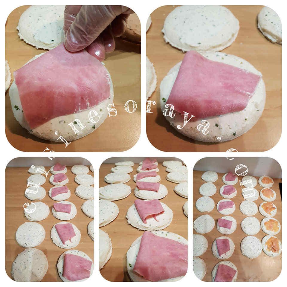 Croque panés au saumon fumé ou au poulet