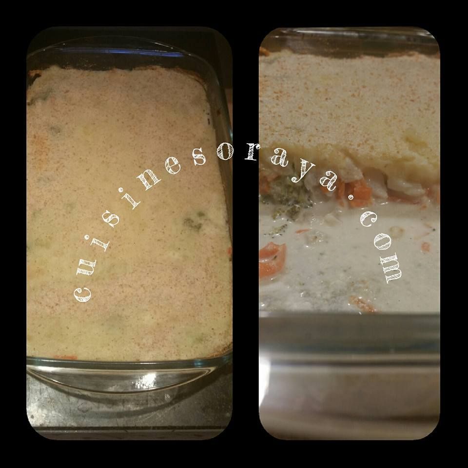 Gratin de cabillaud aux petits légumes