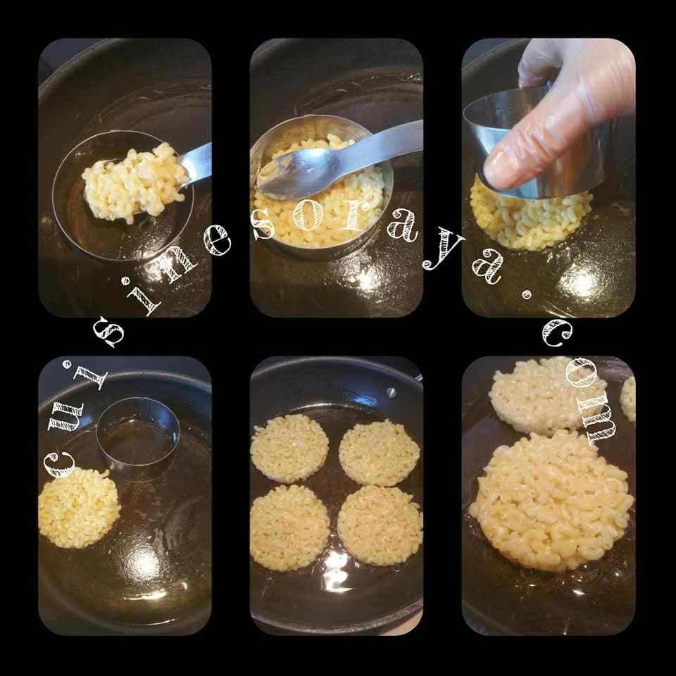 Hamburger pâtes