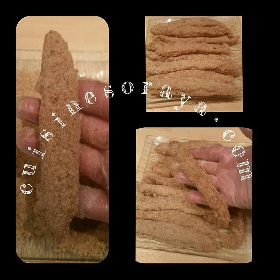 Bâtonnets de poulet coustillants