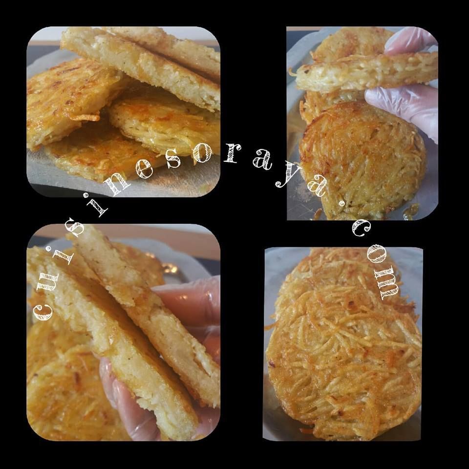 Galette de pommes de terre à la poêle
