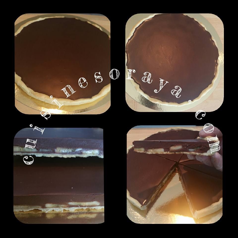 Tarte choco - banane