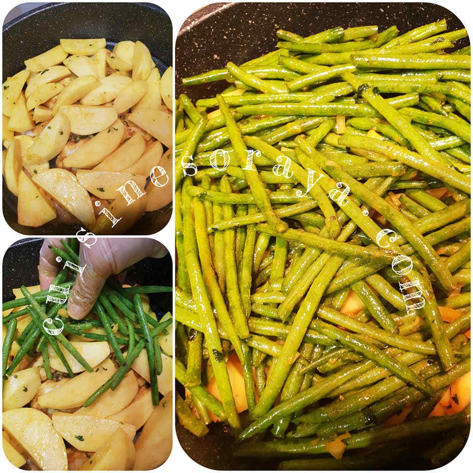 Poulet aux légumes à la vapeur