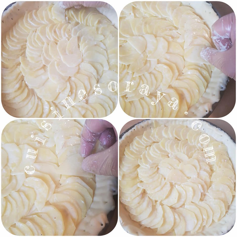 Quiche façon gratin dauphinois