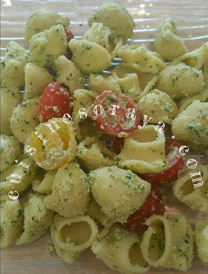 Salade de pâtes basilic