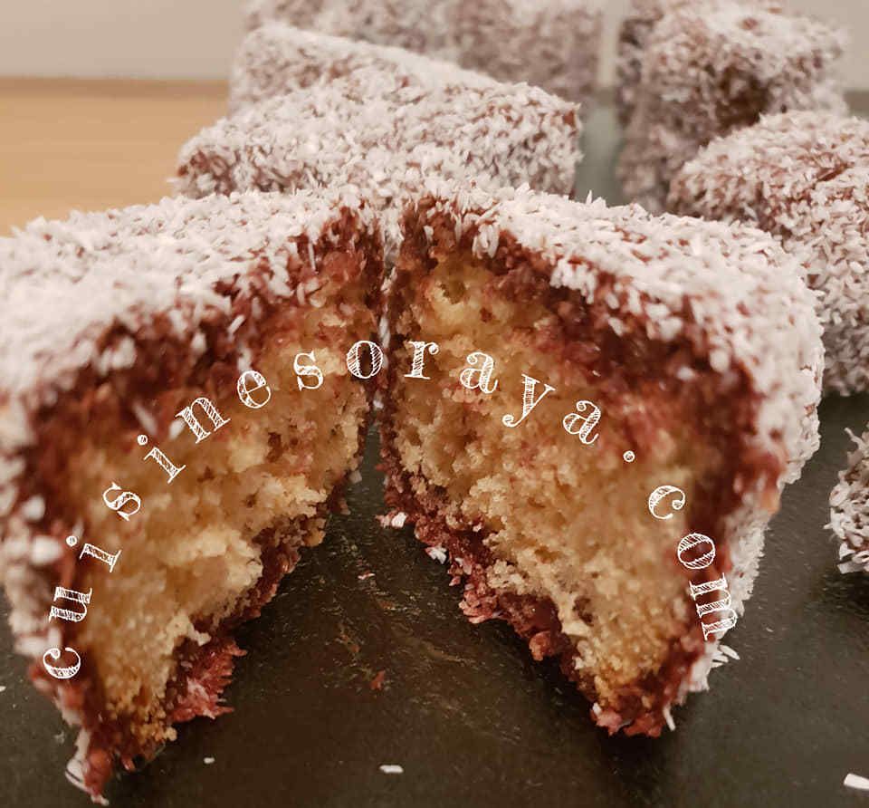 Lamingtons traditionnel Autralien