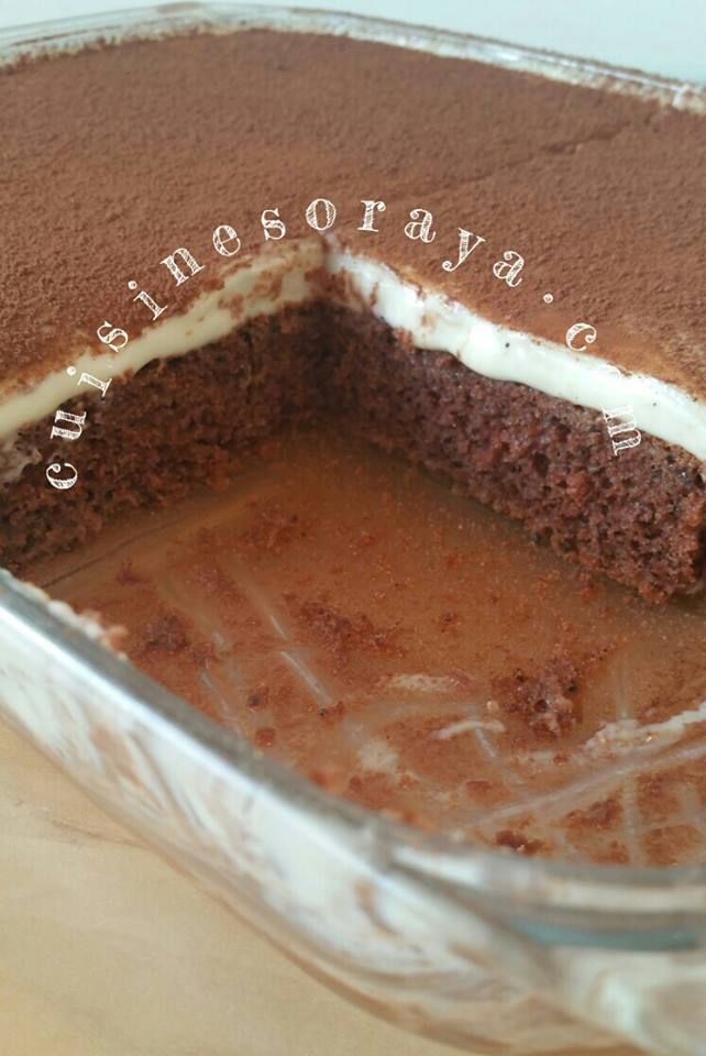 Gâteau chocolat crème de lait