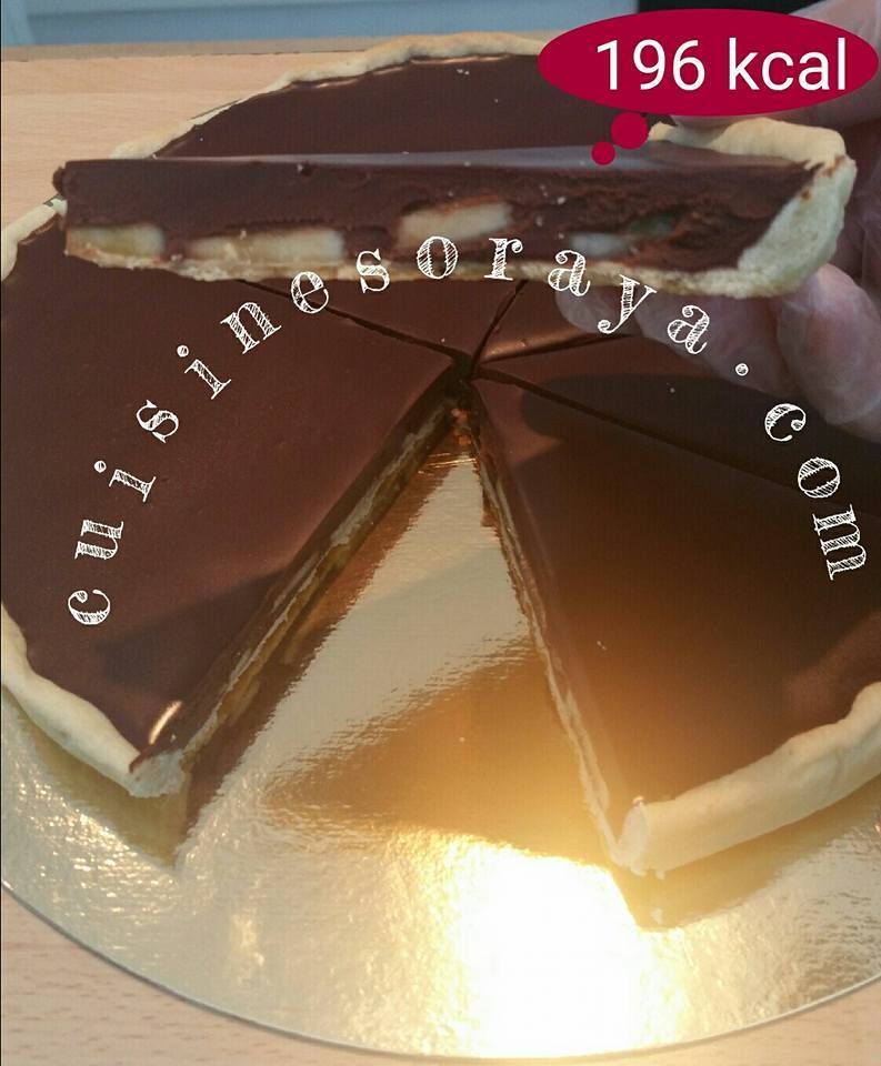 Tarte choco - banane