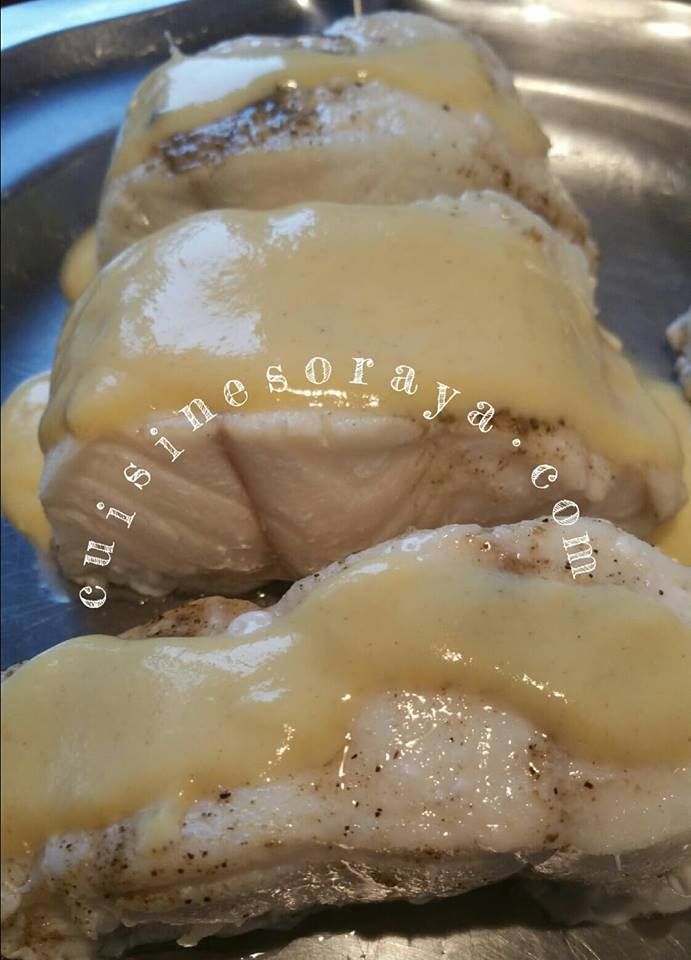 Cabillaud vapeur sauce au citron