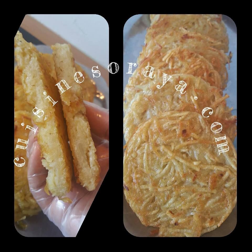 Galette de pommes de terre à la poêle