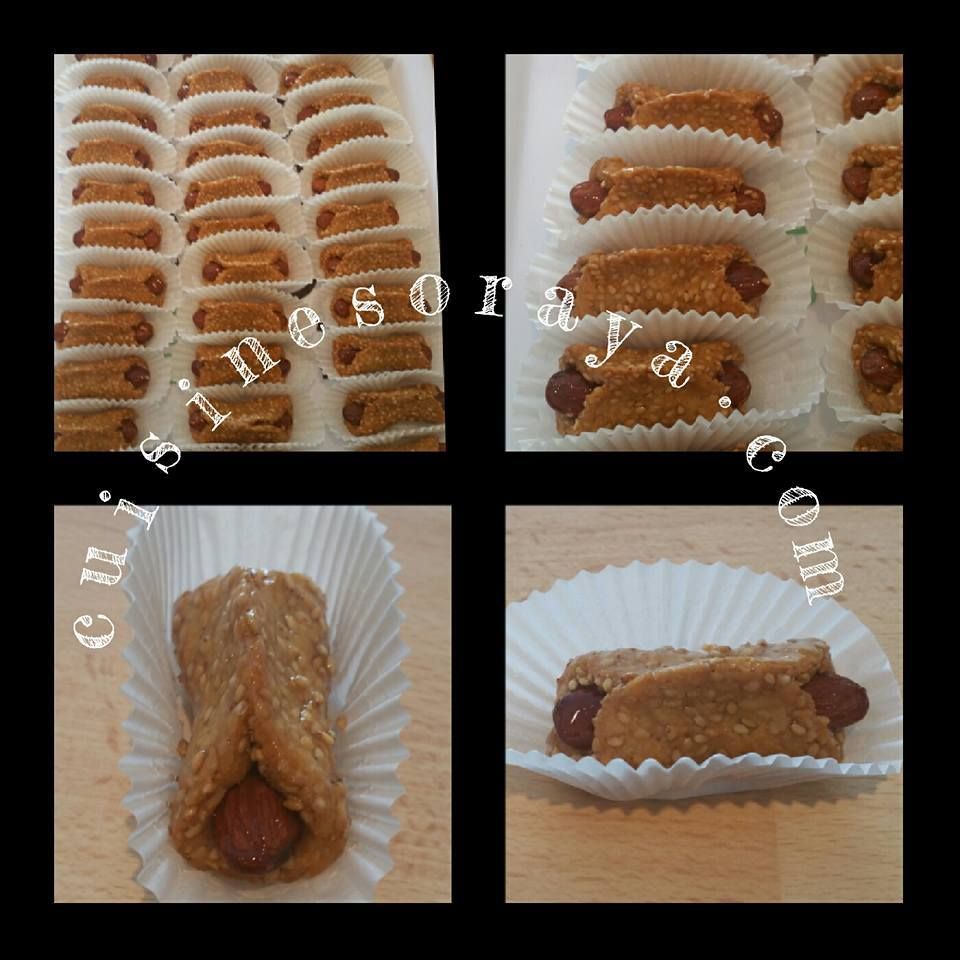 Babouches au sésame et miel