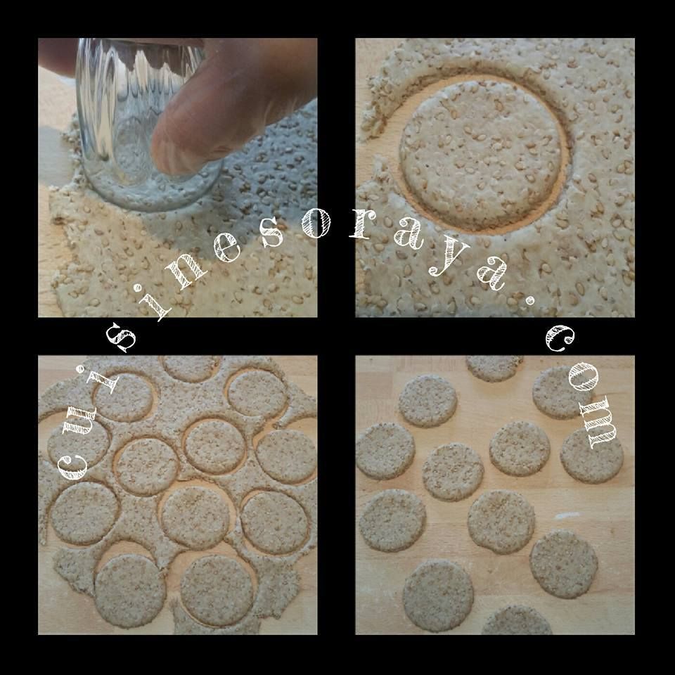 Babouches au sésame et miel