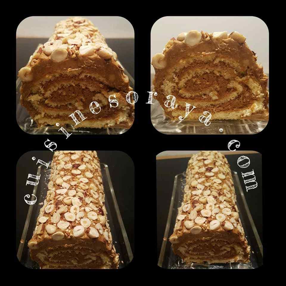 Roulé café noisette