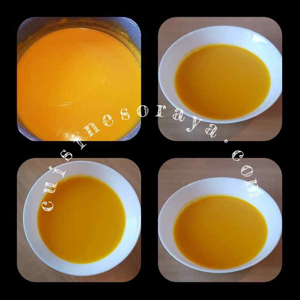 Velouté de potimarron et sa crème fouettée au curry