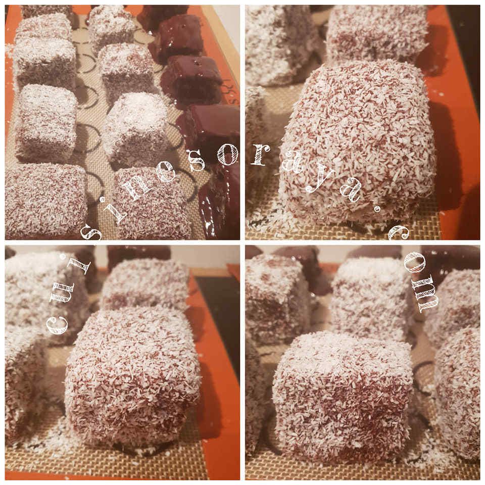 Lamingtons traditionnel Autralien