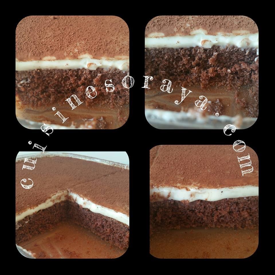 Gâteau chocolat crème de lait