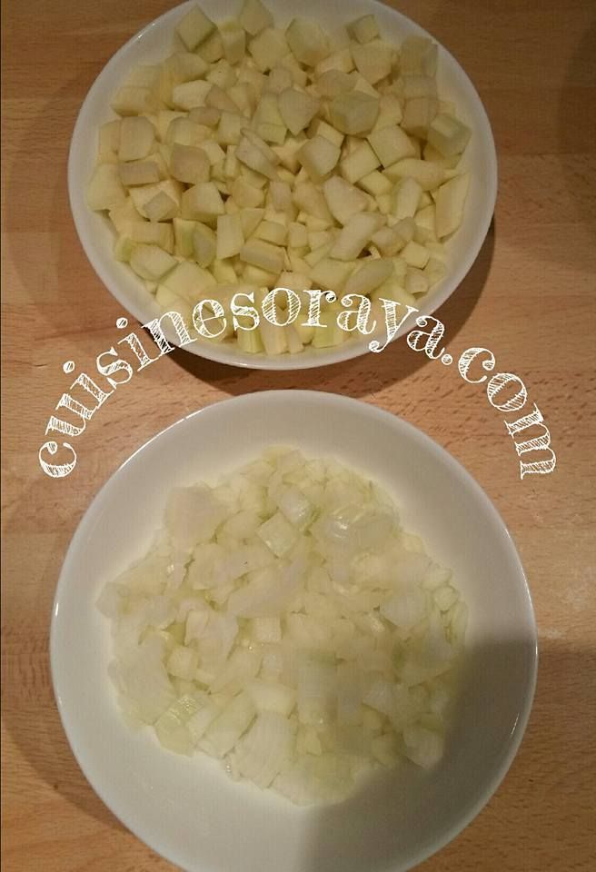 Risotto courgettes et vache qui rit.