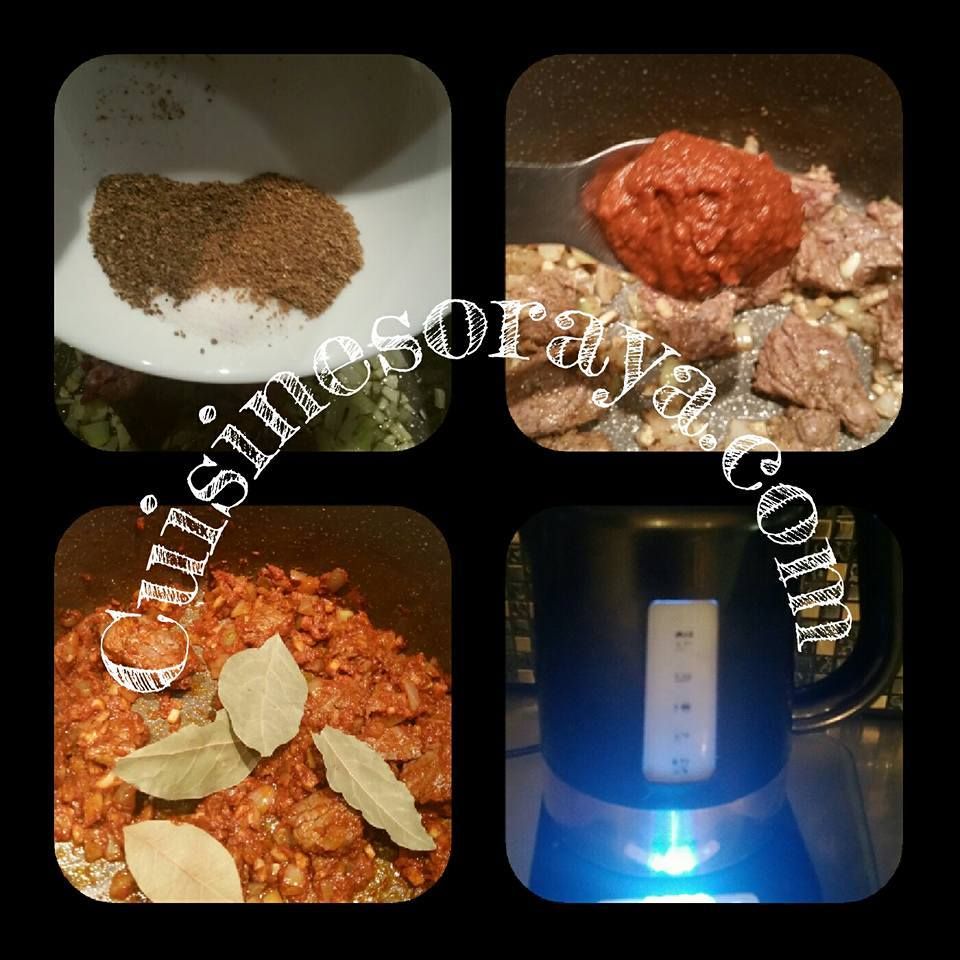 Pâte à la tunisienne.