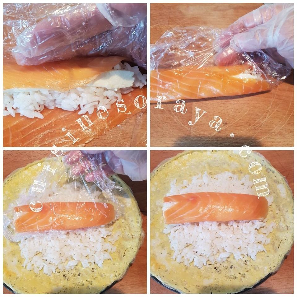 Sushi simple ou enrobé de fromage - Makis avec ou sans algue - california roll