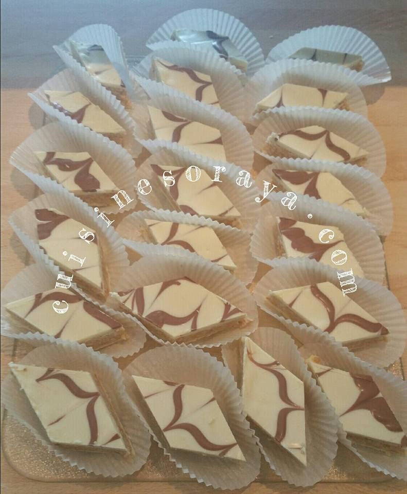Zelliges aux cacahuètes - Gourmandises aux cacahuètes et chocolat