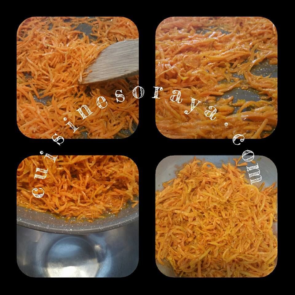 Carotte au yaourt - Salatasi havuç salatasi