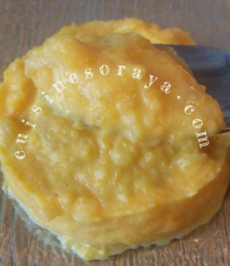 Purée de potiron - pomme de terre au curry
