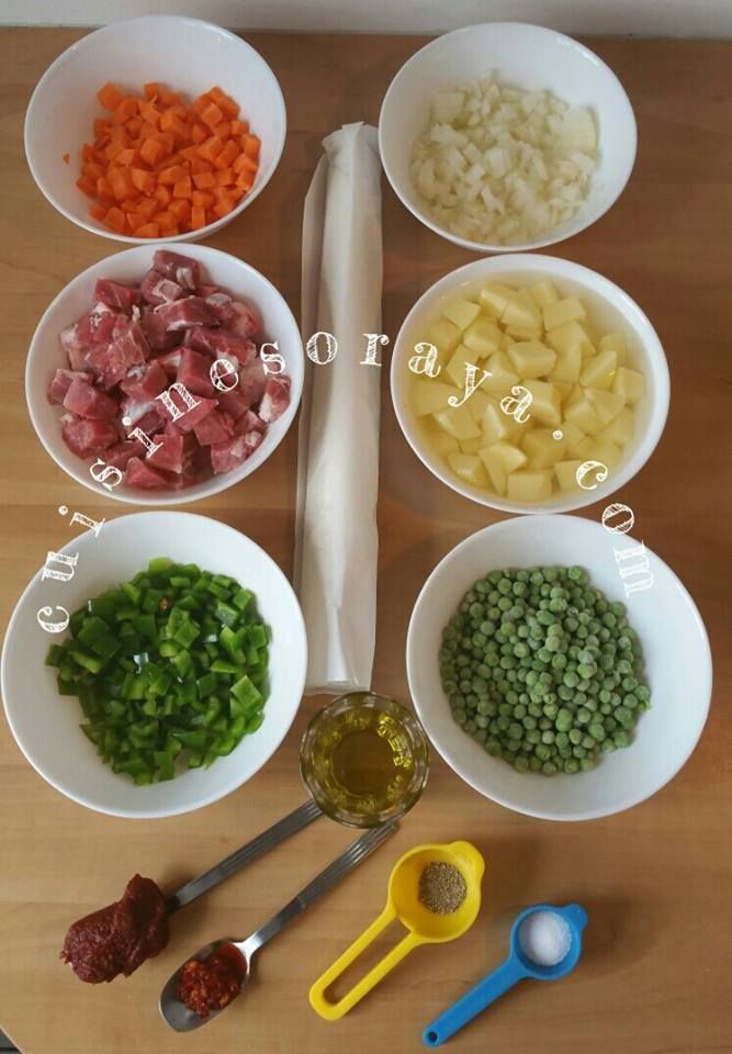 Etouffé de lègumes, viande et sa pâte feuilletée