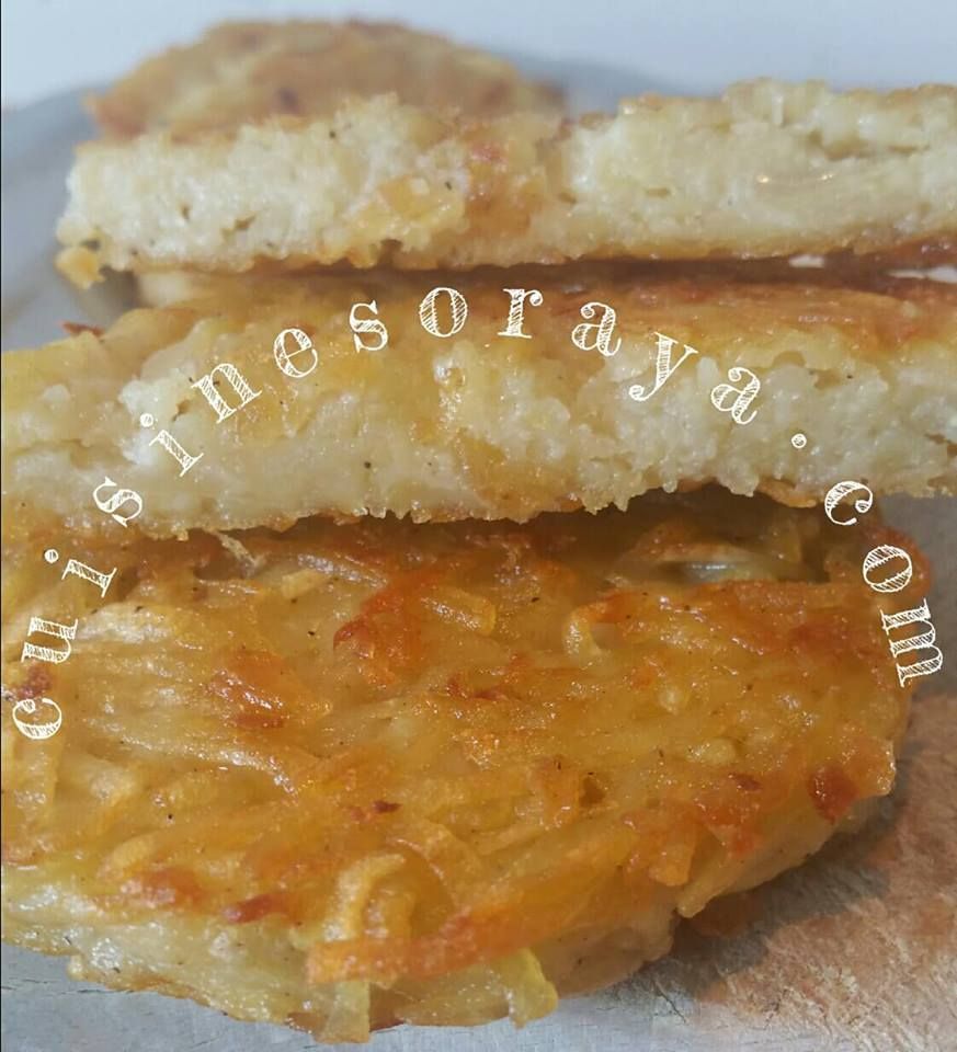Galette de pommes de terre à la poêle