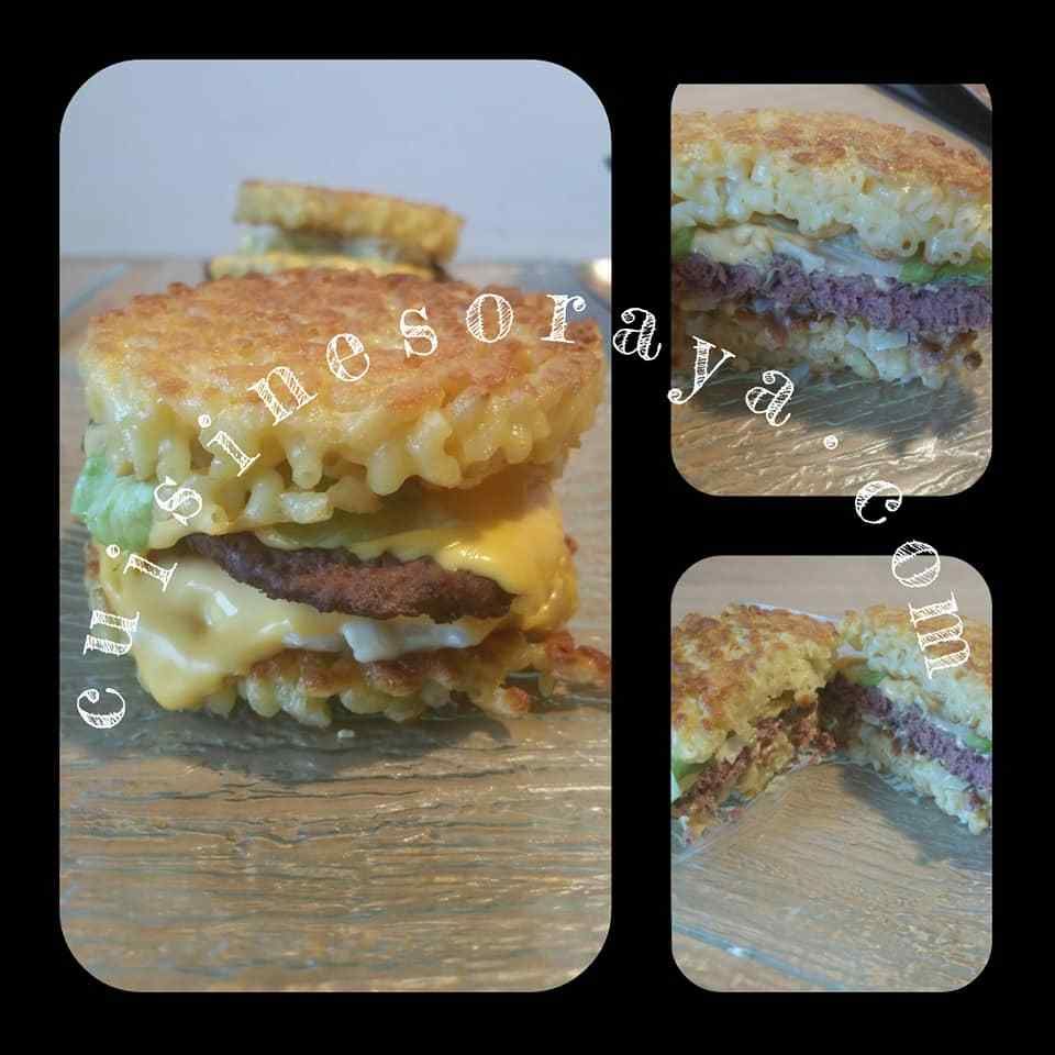 Hamburger pâtes