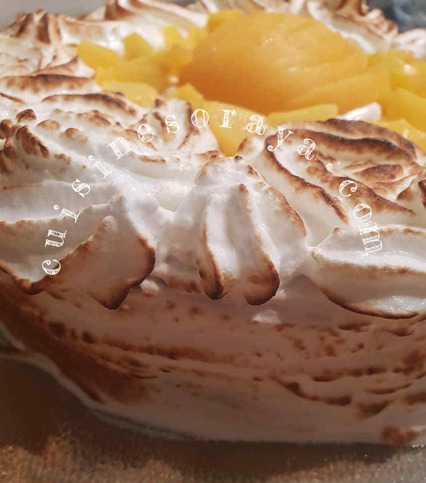 Gâteau pêcher mignon