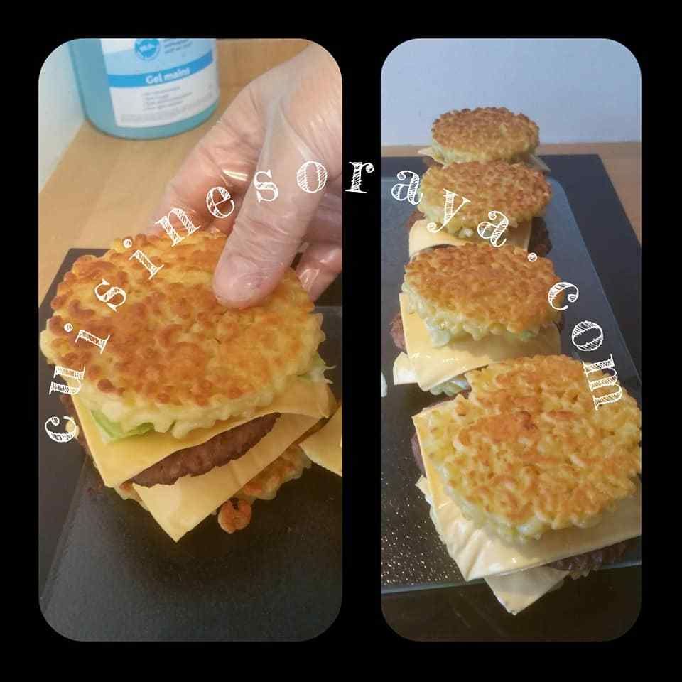 Hamburger pâtes