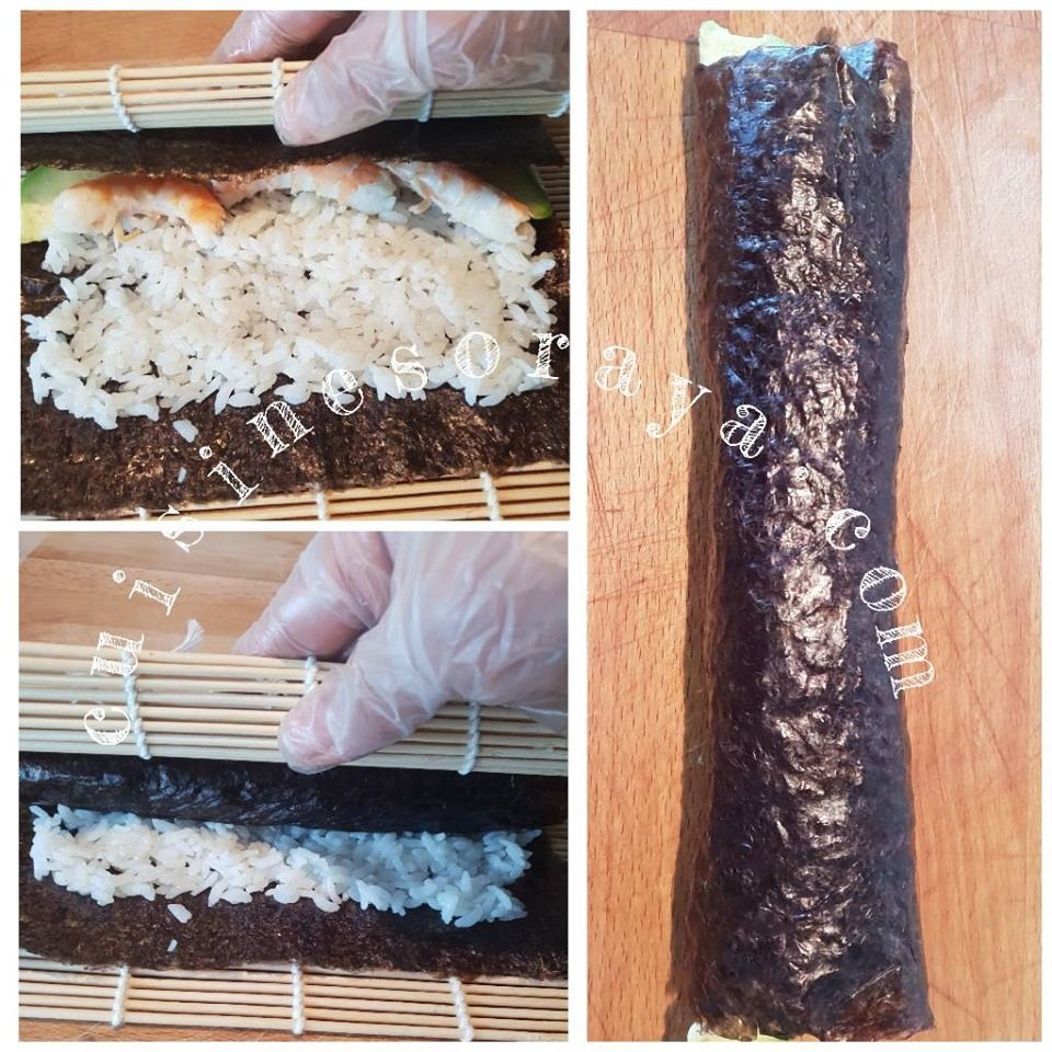 Sushi simple ou enrobé de fromage - Makis avec ou sans algue - california roll