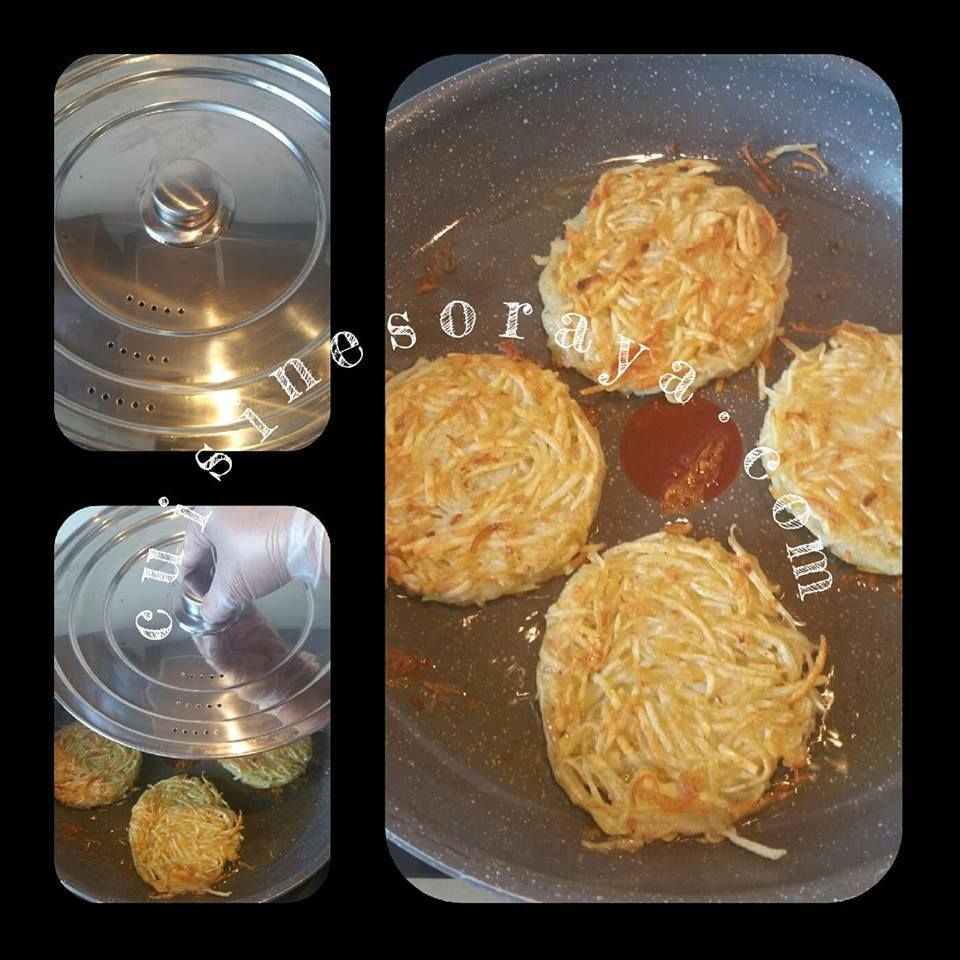 Galette de pommes de terre à la poêle