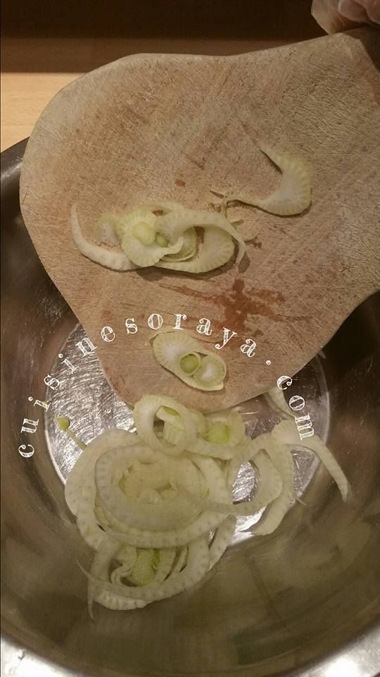Salade de fenouil au fromage