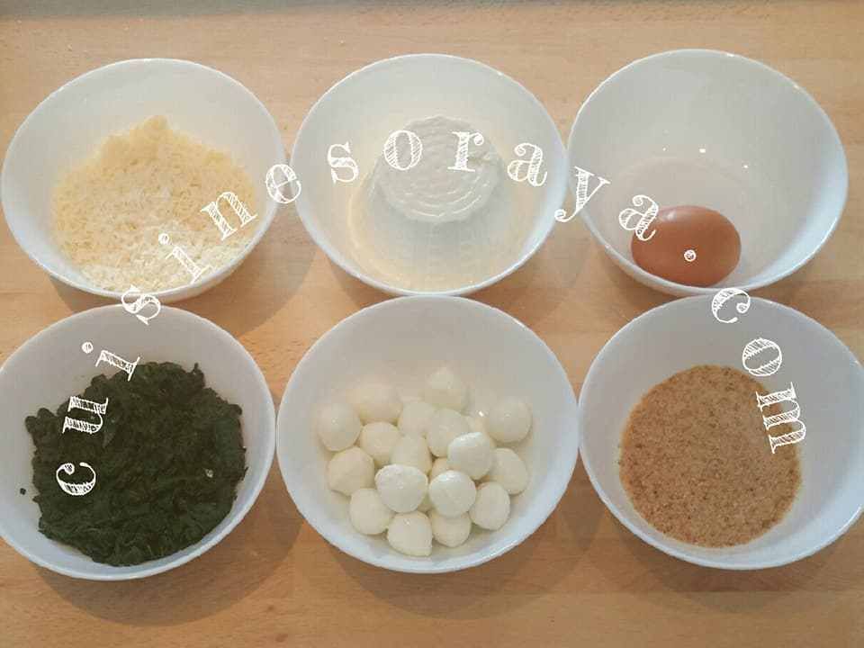 Boulettes épinards ricotta et coeur mozzarella