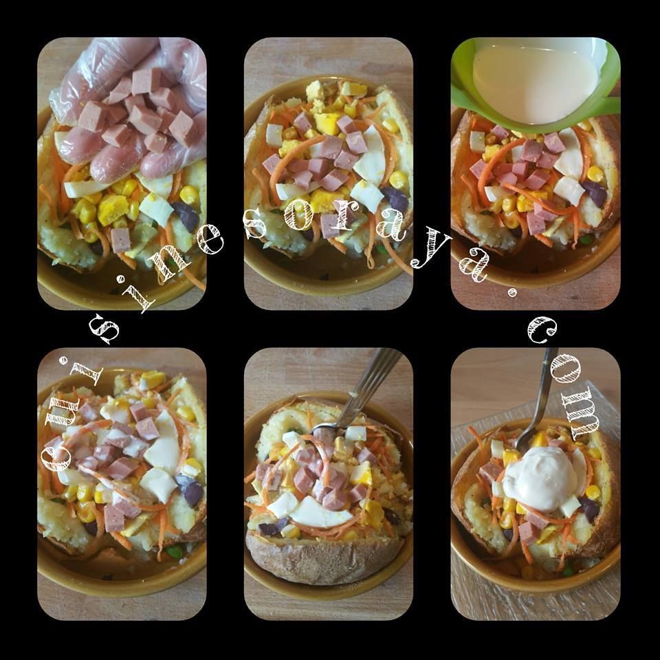 Pommes de terre farcies - Kumpir
