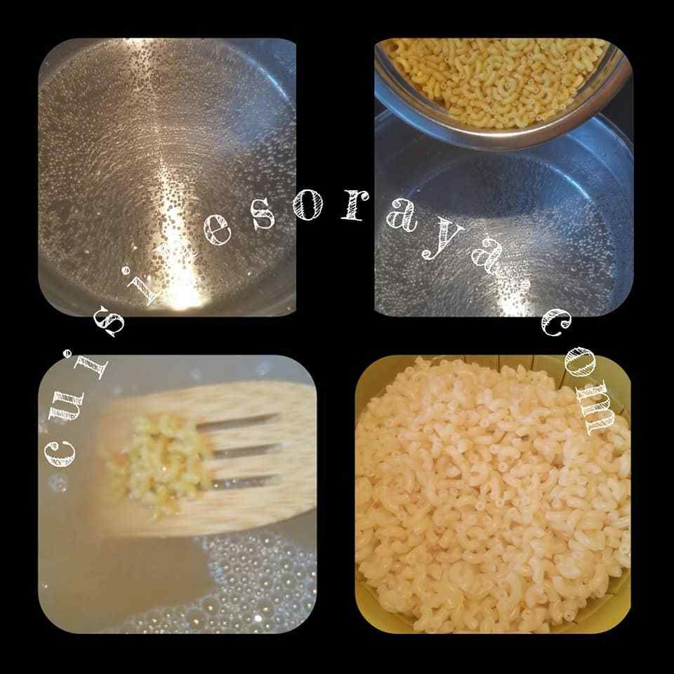 Hamburger pâtes