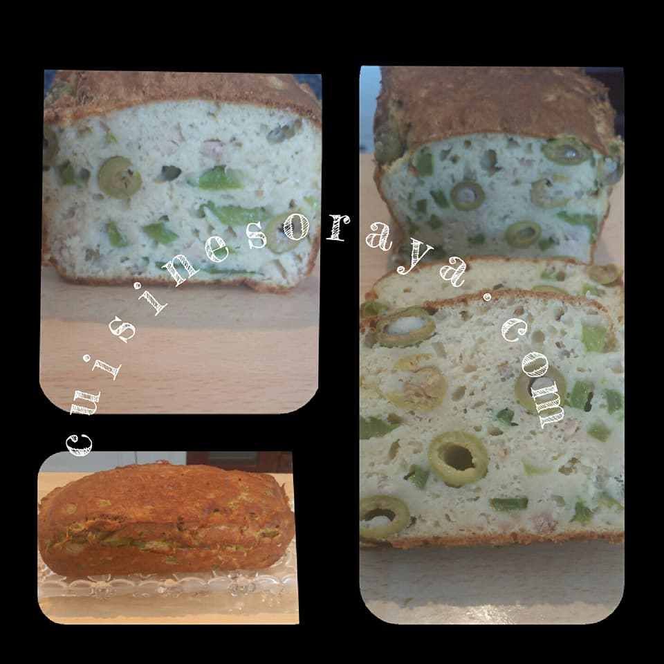 Cake au thon et aux olives