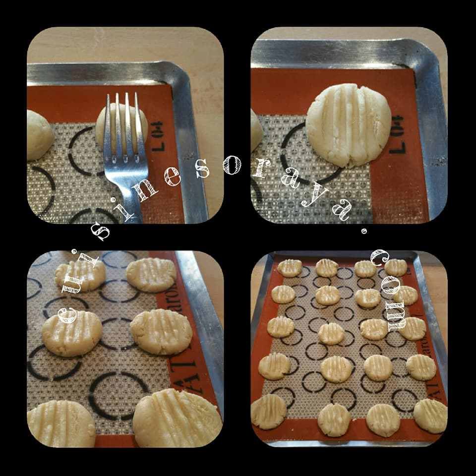 Sablés pattes de chat chocolat