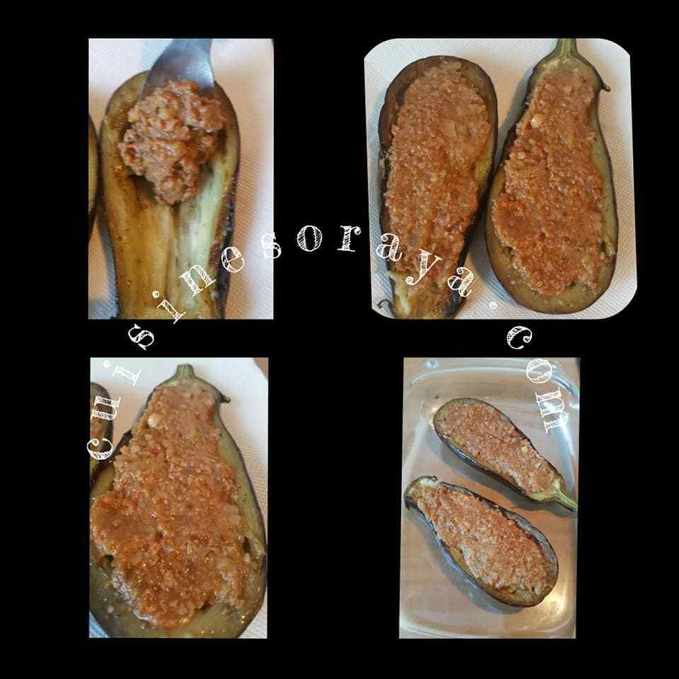 Aubergine à la sauce bolognaise