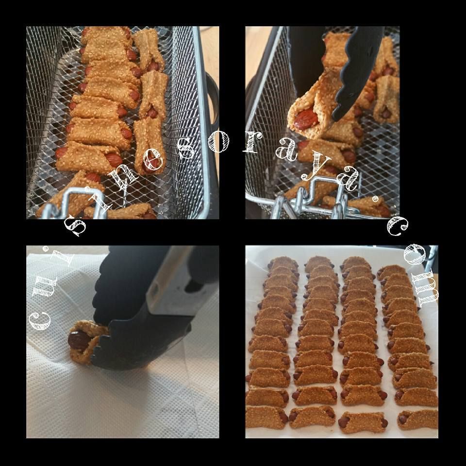 Babouches au sésame et miel