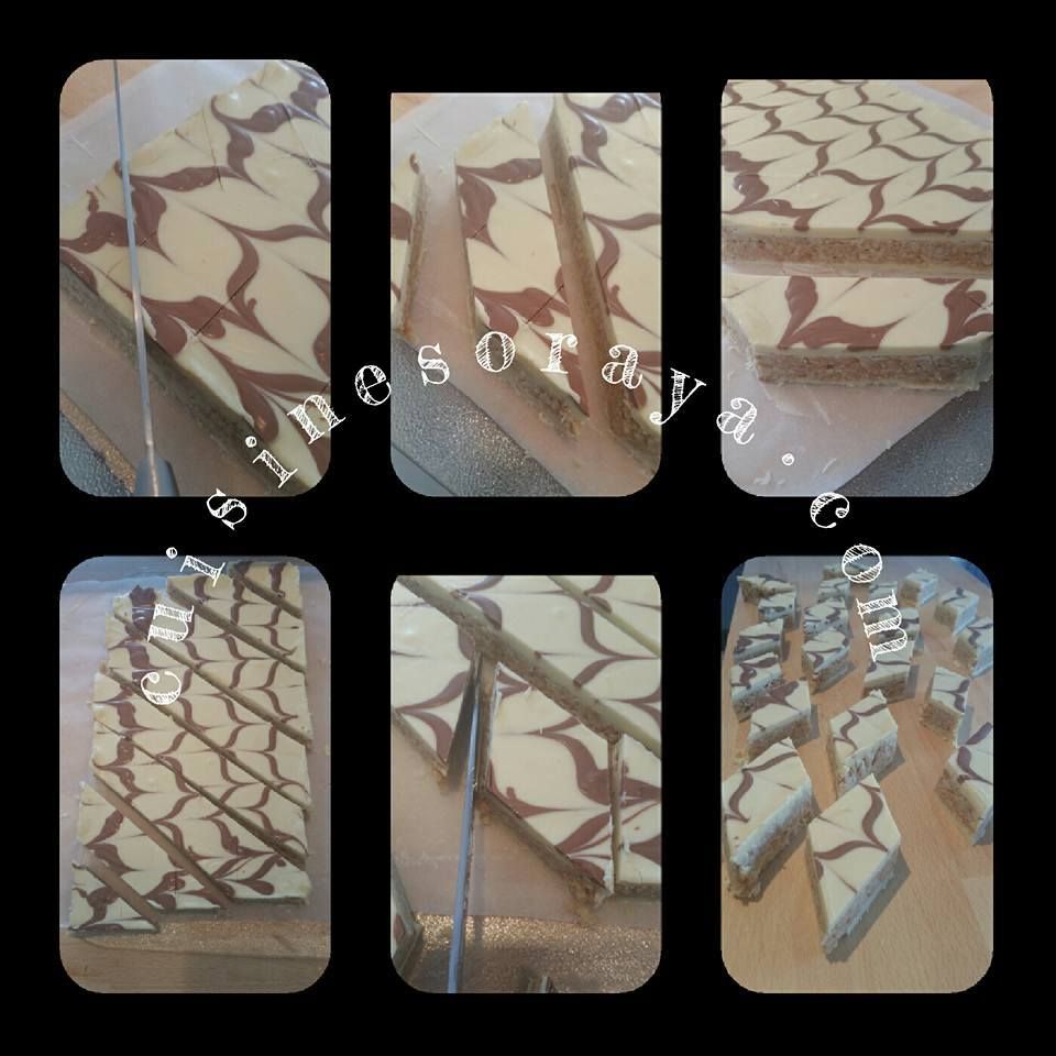 Zelliges aux cacahuètes - Gourmandises aux cacahuètes et chocolat