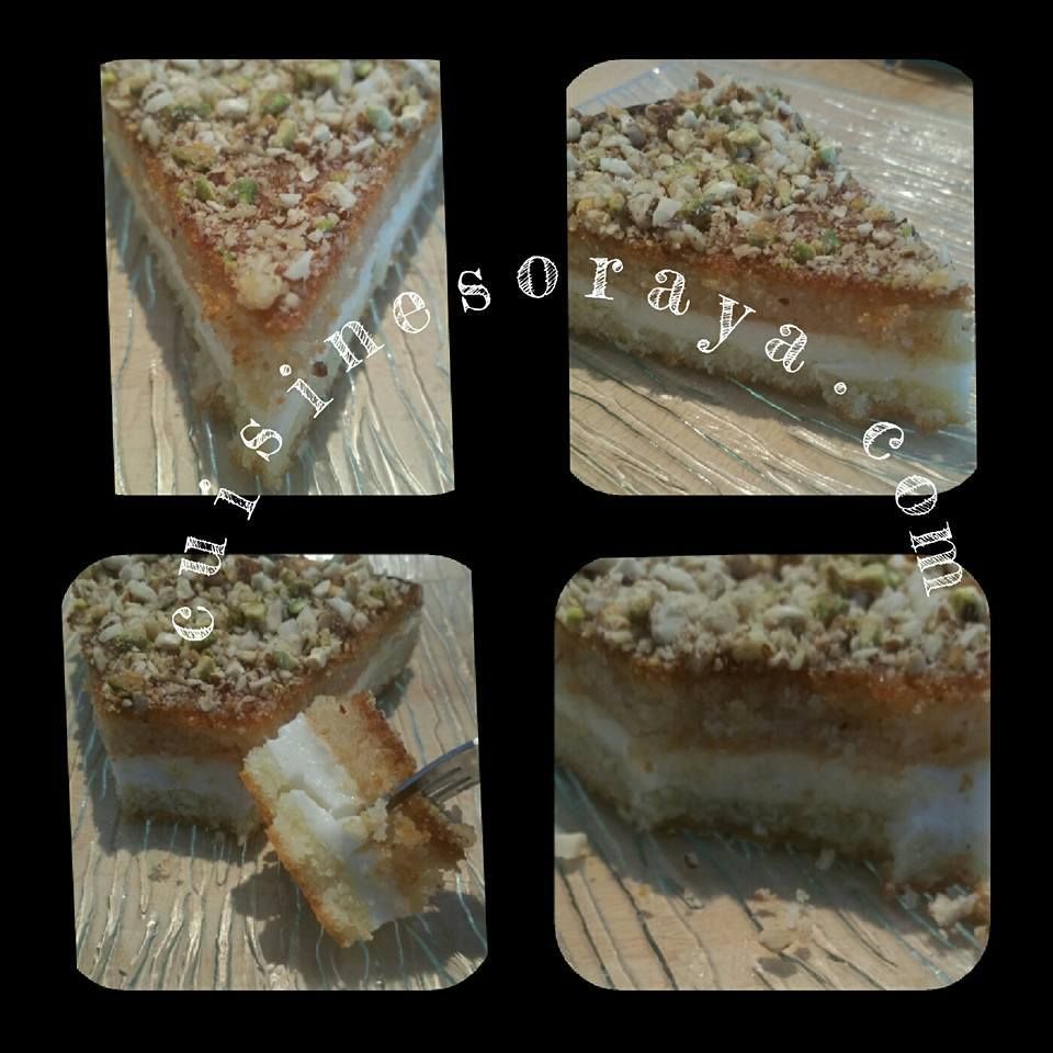 Basboussa à la crème