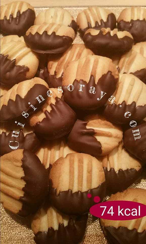 Sablés pattes de chat chocolat