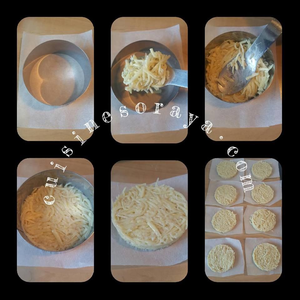 Galette de pommes de terre à la poêle