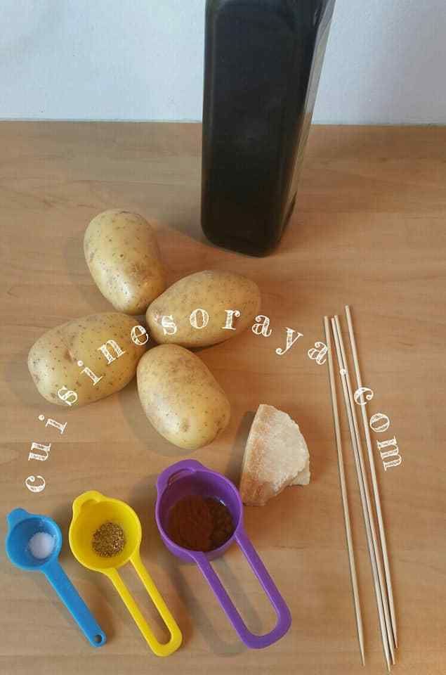 Pommes de terres spirales