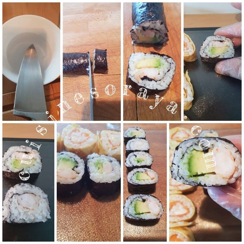 Sushi simple ou enrobé de fromage - Makis avec ou sans algue - california roll